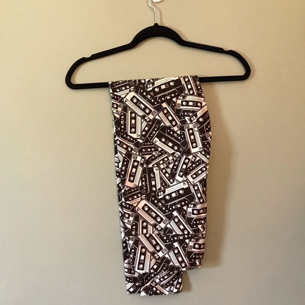 TC Cassette Leggings LLR NWOT